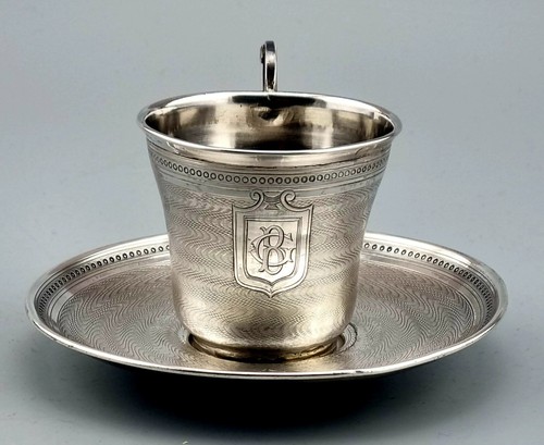 Mokkatasse 950er silber - mokkatasse,