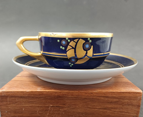 Jugendstil mokka tasse - jugendstil,