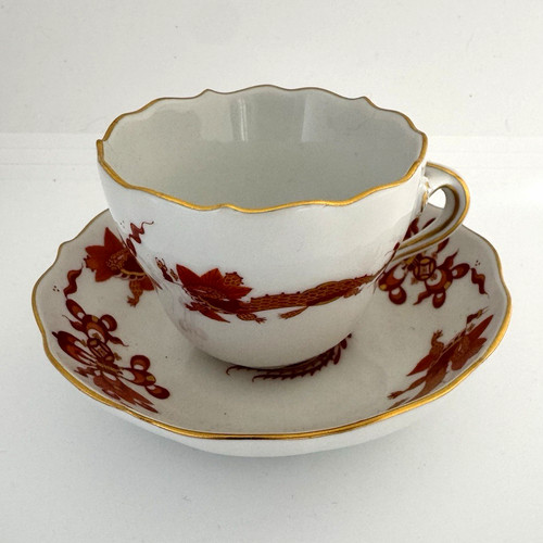 Meissen mokkatasse mit - mokkatasse,