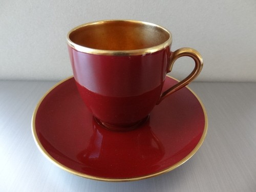 Rosenthal mokkatasse weinrot - rosenthal,