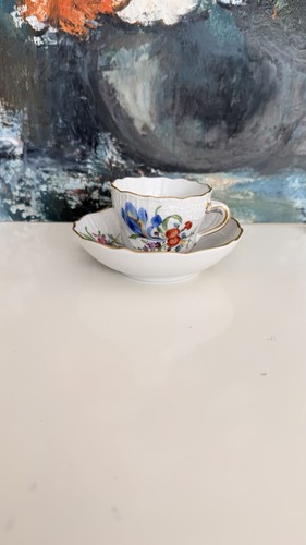Meissen mokkatasse mit - meissen,