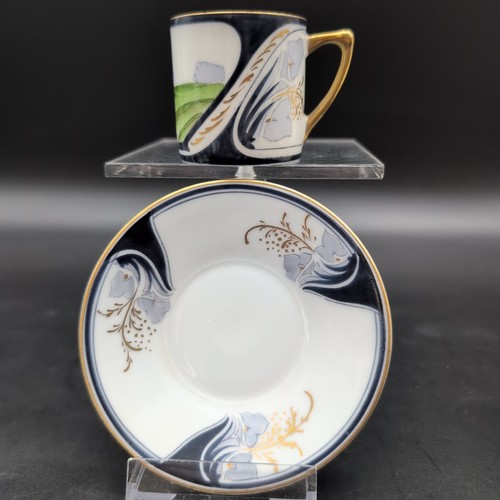 Jugendstil prunktasse - jugendstil,