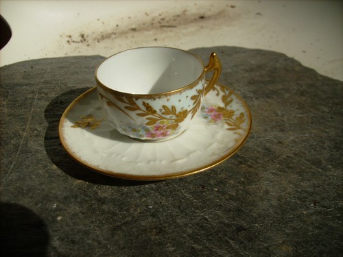 Antik mokka tasse - antik, mocca