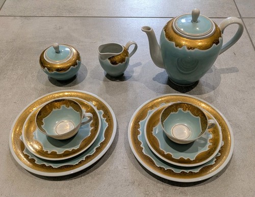 Art deco tete - tete, mokka