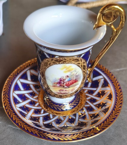 Vintage mokkatasse untertasse - vintage,